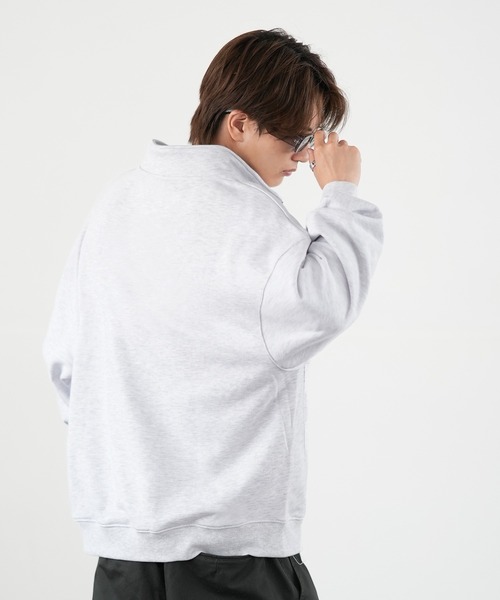 「SIDEWAY STANCE」 スウェットカットソー MEDIUM ブラック メンズ_画像9