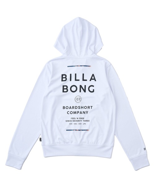 ラッシュガード BILLABONG キッズ RASH ZIP HOOD ジップラッシュガード 「2026年春夏モデル」 キッズ 子供 男の子 女の子