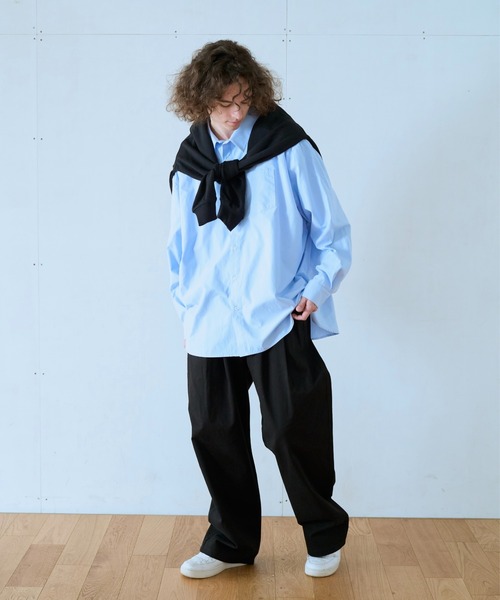 「BROKEN BASE」 チノパンツ LARGE ベージュ メンズ_画像5