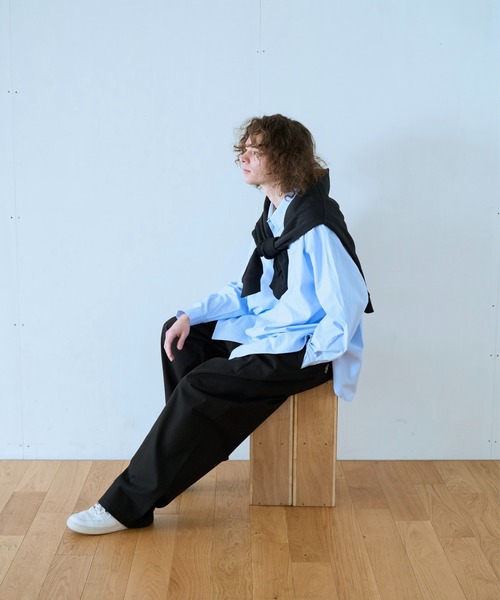 「BROKEN BASE」 チノパンツ LARGE ベージュ メンズ_画像6
