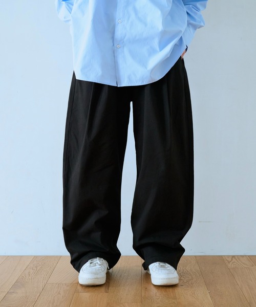 「BROKEN BASE」 チノパンツ LARGE ベージュ メンズ_画像7