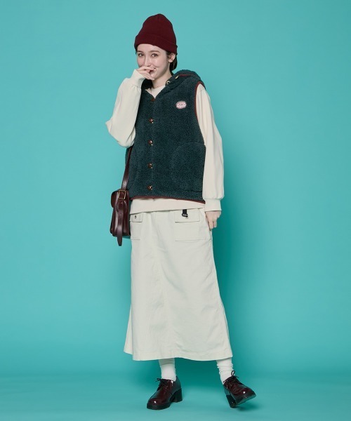 「KRIFF MAYER Lady's Collection」 ベスト LARGE ナチュラル レディース_画像9