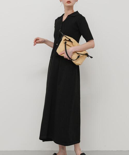 ワンピース eri SENSE OF PLACE by URBAN RESEARCH ワンピース 「洗濯可」2Pハーフ