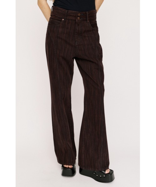 SLY（スライ） ジーンズ デニム デニムパンツ L/W STRIPE CLOLOR