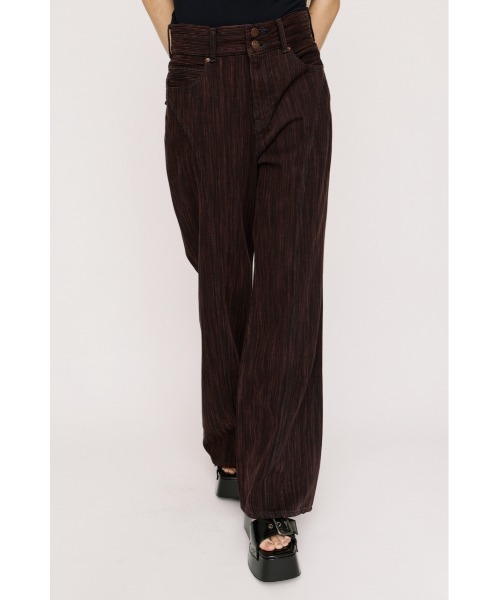 SLY（スライ） ジーンズ デニム デニムパンツ L/W STRIPE CLOLOR