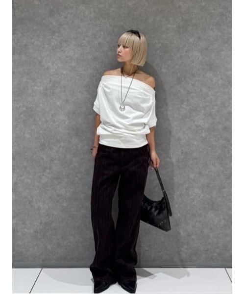 SLY（スライ） ジーンズ デニム デニムパンツ L/W STRIPE CLOLOR