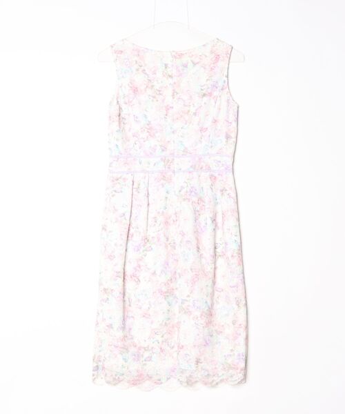 「Debut de Fiore」 ノースリーブワンピース 38 ピンク レディース_画像2