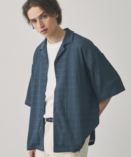 「EMMA CLOTHES」 半袖シャツ L ホワイト メンズ_画像3