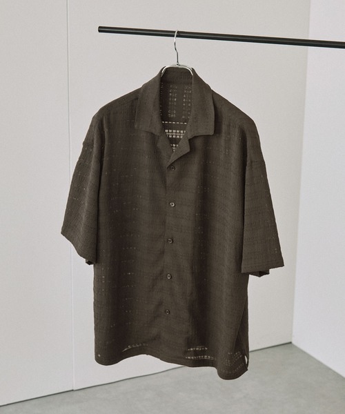 「EMMA CLOTHES」 半袖シャツ L ホワイト メンズ_画像7