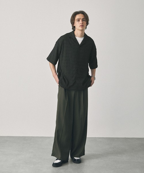 「EMMA CLOTHES」 半袖シャツ L ホワイト メンズ_画像10