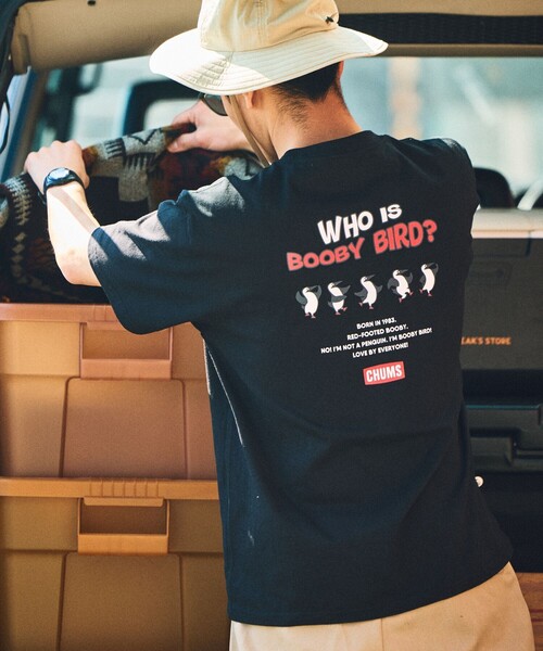 「FREAK'S STORE」 「chums」半袖Tシャツ X-LARGE サックスブルー メンズ_画像5