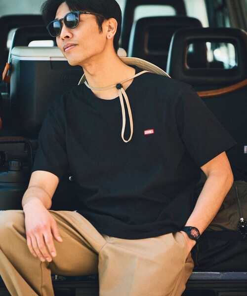 「FREAK'S STORE」 「chums」半袖Tシャツ X-LARGE サックスブルー メンズ_画像9
