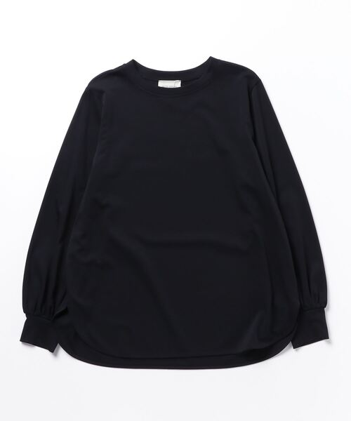 UNITED ARROWS＆SONS カットソー長袖　サイズFree UNITED ARROWS（ユナイテッドアローズ） 長袖カットソー FREE ブラック