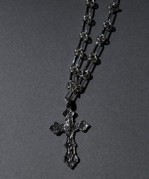 Ellno Loset（エルノロゼット） ネックレス chain cross necklace