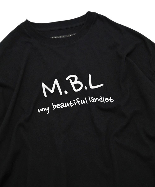 【my beautiful landlet】 LOGO BIG T-SHIRT my beautiful landlet（マイビューティフルランドレット） tシャツ USA