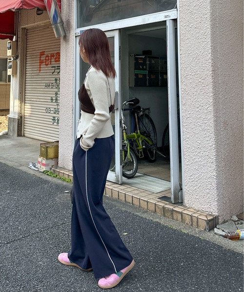 「PILIT」 キャミソールブラウス MEDIUM ブラウン レディース_画像7
