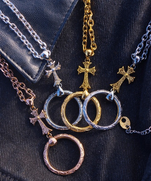 IRIEBEACH（アイリービーチ） ネックレス CROSS GLASSES HOLDER