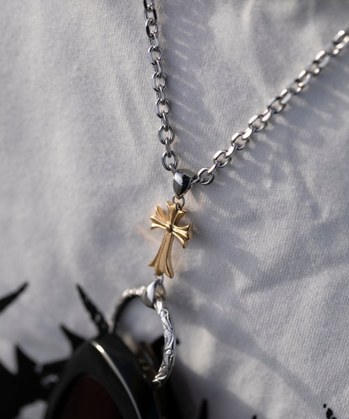 IRIEBEACH（アイリービーチ） ネックレス CROSS GLASSES HOLDER