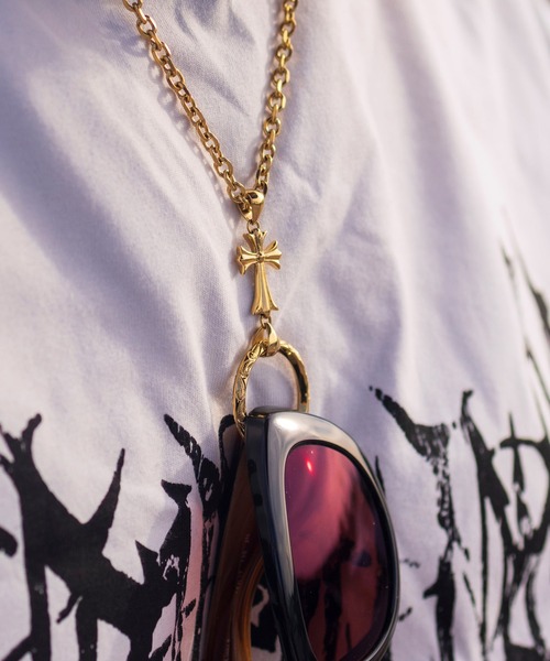 IRIEBEACH（アイリービーチ） ネックレス CROSS GLASSES HOLDER