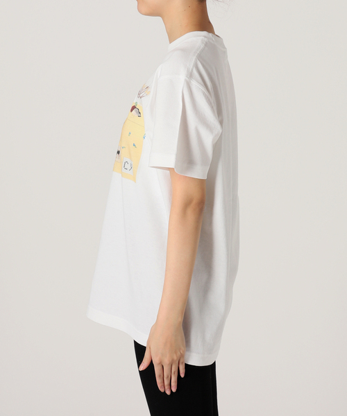 「Charles Chaton」 半袖Tシャツ MEDIUM ホワイト レディース_画像6