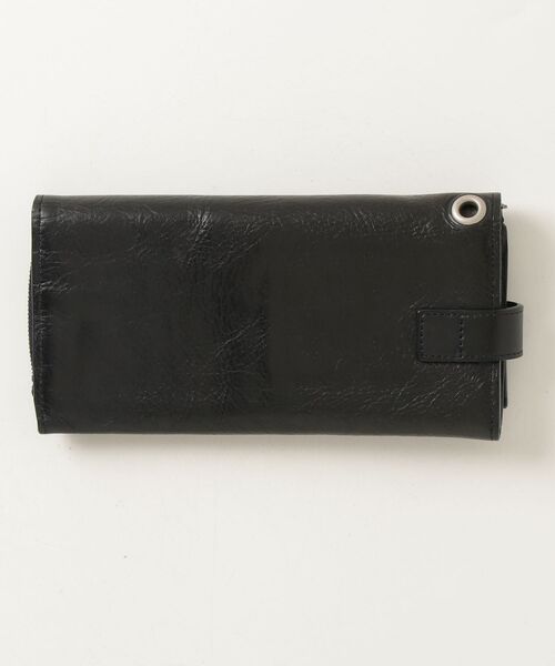 「B印 YOSHIDA(BEAMS×PORTER)」 ワンポイント財布「UNCERTAINコラボ」 - ブラック メンズ_画像2