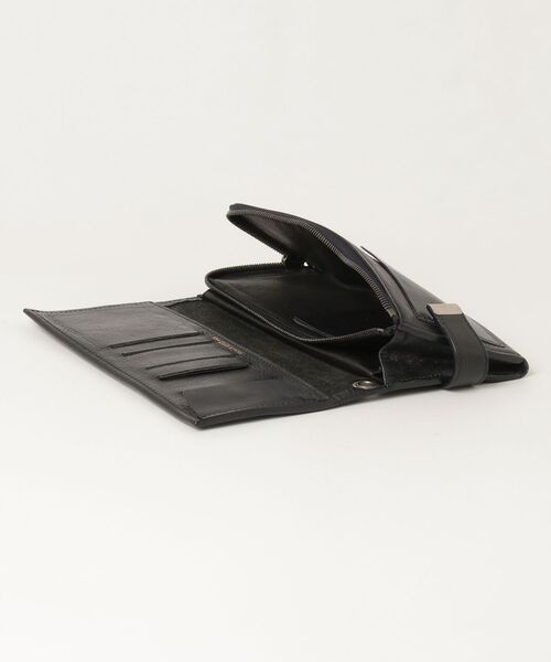 「B印 YOSHIDA(BEAMS×PORTER)」 ワンポイント財布「UNCERTAINコラボ」 - ブラック メンズ_画像4