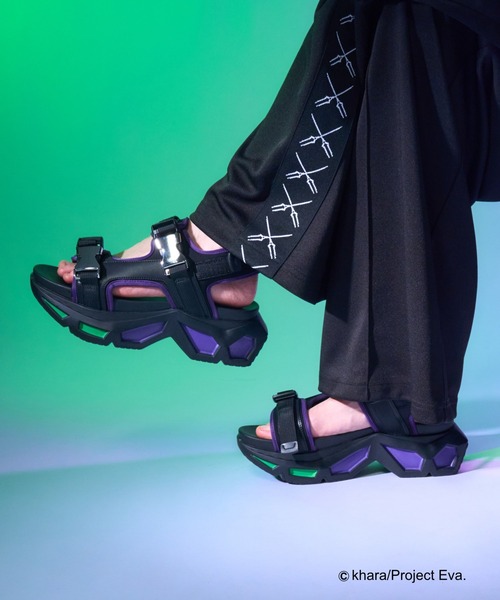HARE（ハレ） 厚底 サンダル 「新世紀エヴァンゲリオン×HARE