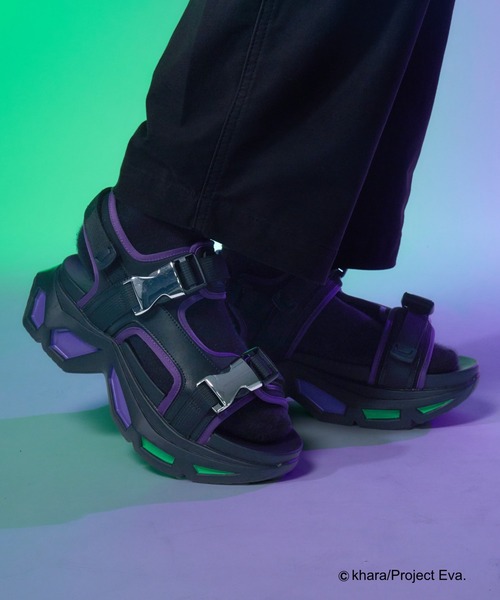 HARE（ハレ） 厚底 サンダル 「新世紀エヴァンゲリオン×HARE