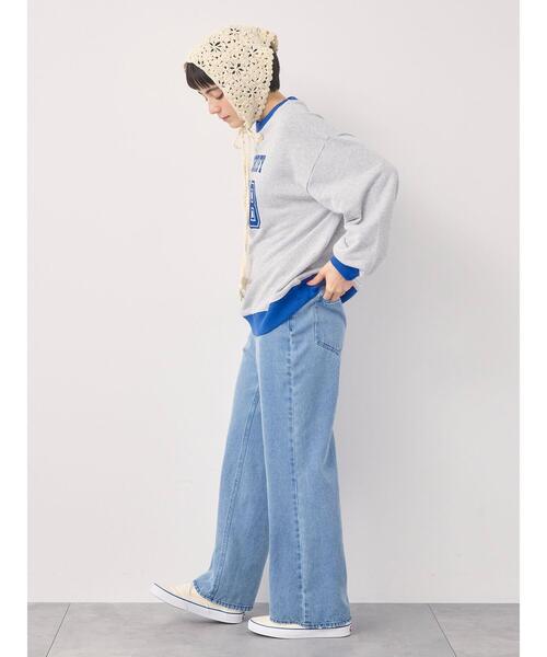 「Samansa Mos2」 パンツ X-LARGE キナリ レディース_画像9