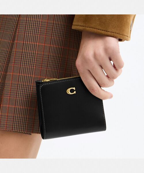 【新品未使用】定価38500円COACHコーチ財布ブラックPVCレザーOne COACH（コーチ） 財布 ONE ブラック系その他 レディース : ZOZOTOWN