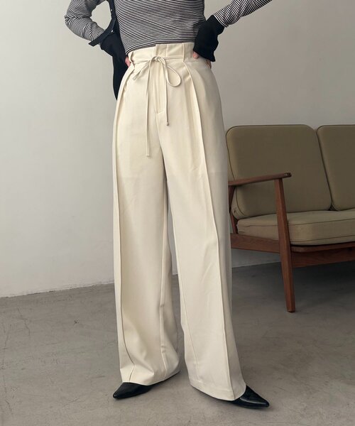「CAPRICIEUX LE'MAGE」 パンツ 36 ブラック レディース_画像3