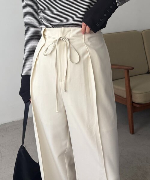 「CAPRICIEUX LE'MAGE」 パンツ 36 ブラック レディース_画像9