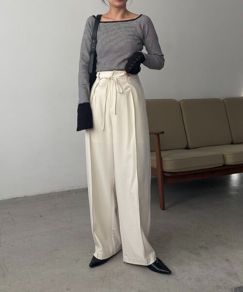 「CAPRICIEUX LE'MAGE」 パンツ 36 ブラック レディース_画像10