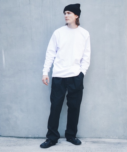 「PRO CLUB 」 長袖Tシャツ LARGE ブラック メンズ_画像5
