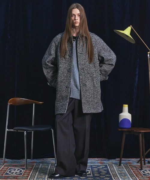 tricoC0MMEdesGARSONS アシンメトリーカーディガン　M MAISON SPECIAL（メゾンスペシャル） カーディガン 「UNISEX
