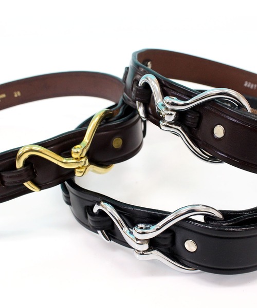 「TORY LEATHER」 ベルト 28 ブラック メンズ_画像4