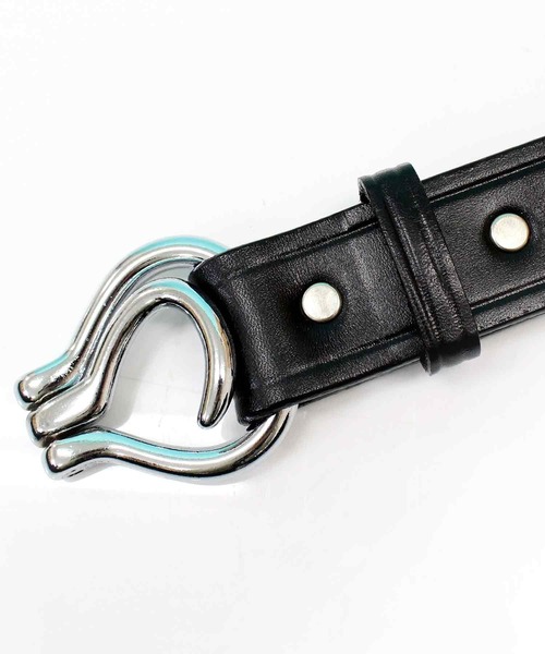 「TORY LEATHER」 ベルト 28 ブラック メンズ_画像9