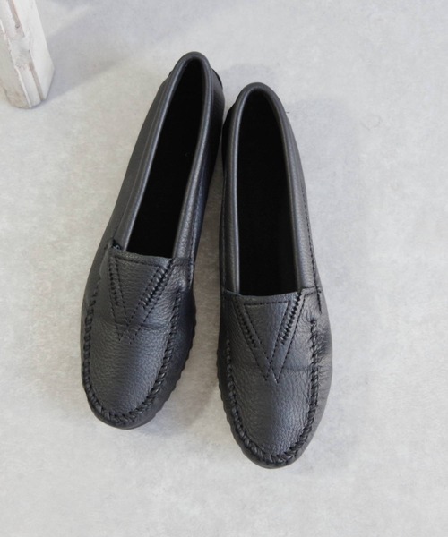 新品デッキシューズ モカシン ミネトンカDEERSKIN GORE FRONT Minnetonka デッキシューズ モカシン 「MINNETONKA/ミネトンカ