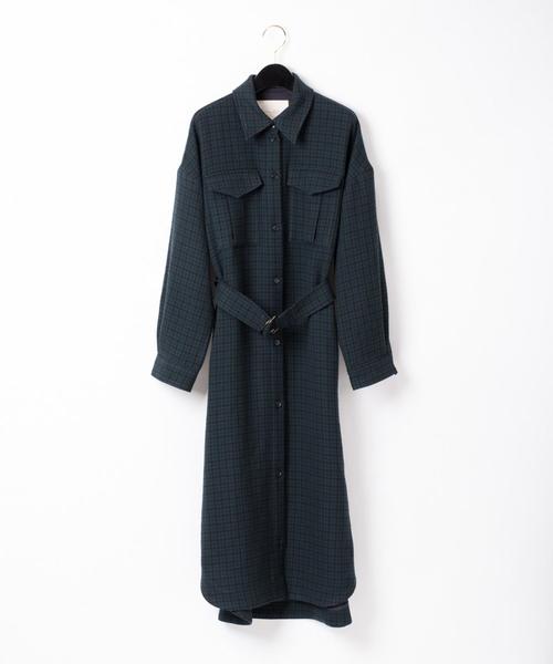 NEW限定品】 アウター 千鳥WOOLシャツコート ZOZOTOWN PayPayモール店