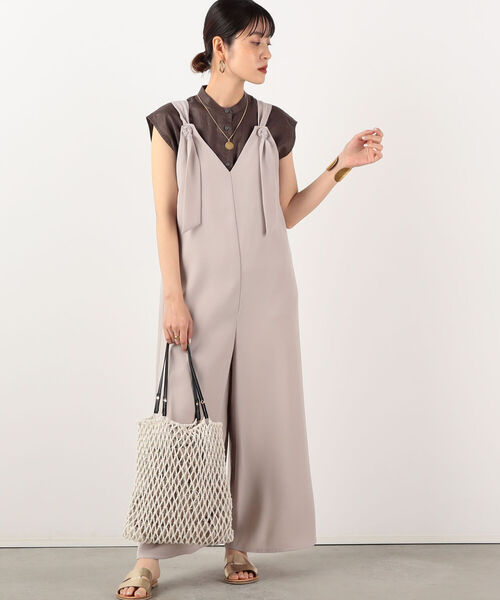 【もある】 サロペット オーバーオール ◇ダブルバックサテンサロペット ZOZOTOWN PayPayモール店 - 通販 - PayPayモール アテンショ