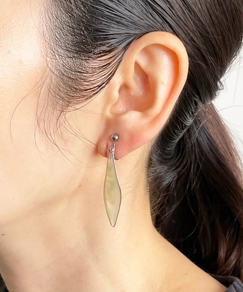 The Rule イヤリング ザルール：Leaf single earring:リーフ シングル イヤリング レディース : ZOZOTOWN ...