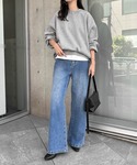 トレーナー スウェット 「新色追加」裏起毛ボリ...の詳細画像4