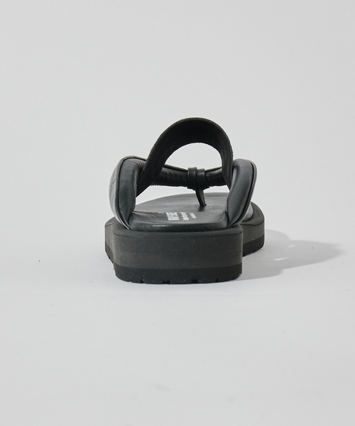 alfredoBANNISTER サンダル 「クロコ型押し」「WRAP SHOES