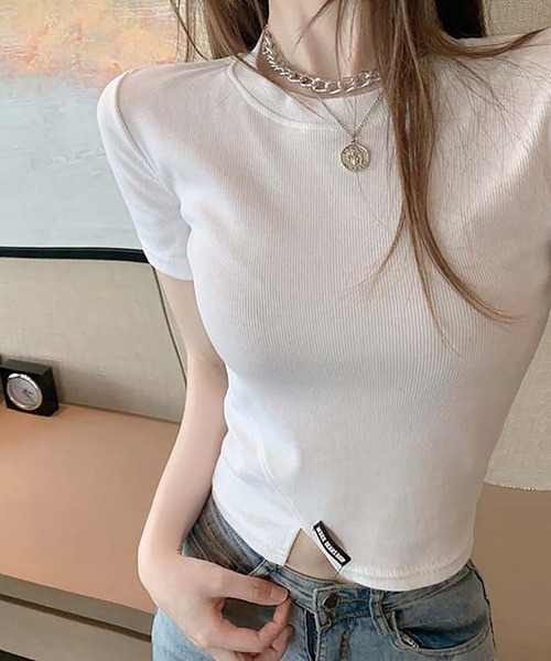 Girly Doll tシャツ イレギュラーヘムTシャツ レディース