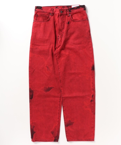 HUGO ジーンズ ディップダイ リジッドデニム レギュラーフィット