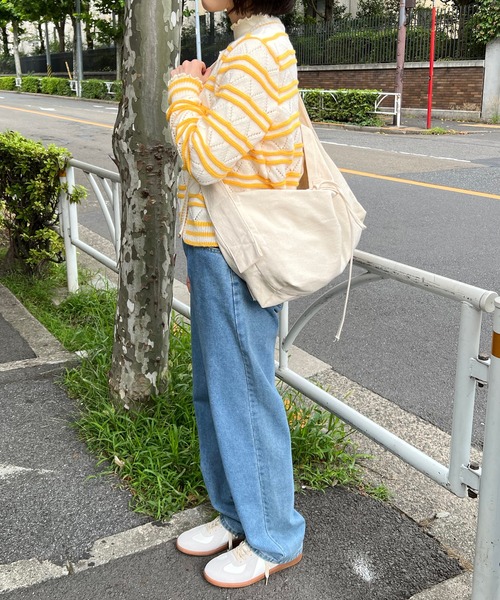 カーディガン 透かし編みボーダーカーディガン レディース : ZOZOTOWN