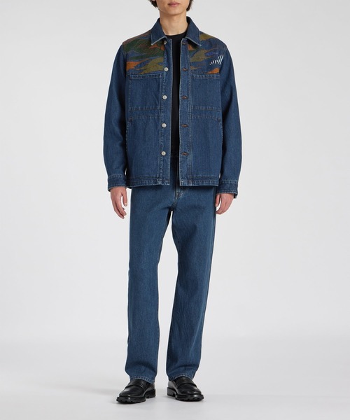 PS Paul Smith ブルゾン アウター Landscape” エンブロイダリー