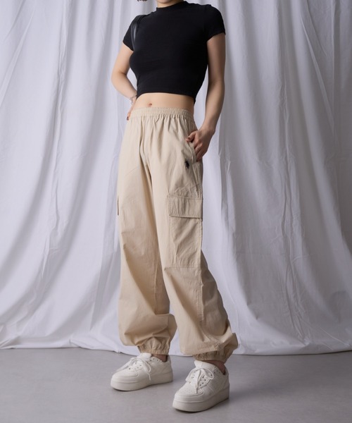 レア POLO JEANS COMPANY カーゴパンツ ベージュ レザーベルト レア POLO JEANS COMPANY カーゴパンツ ベージュ レザーベルト