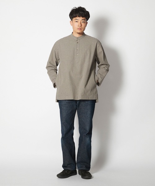 snow peak（スノーピーク） シャツ Niigata Made Check Pullover