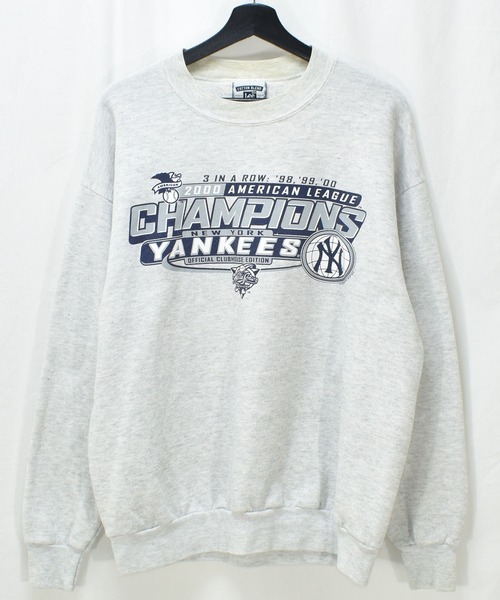 古着 90s USA製 MLB New York Yankees ヤンキース 刺しゅう